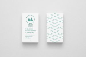 Erin Lynch business card design